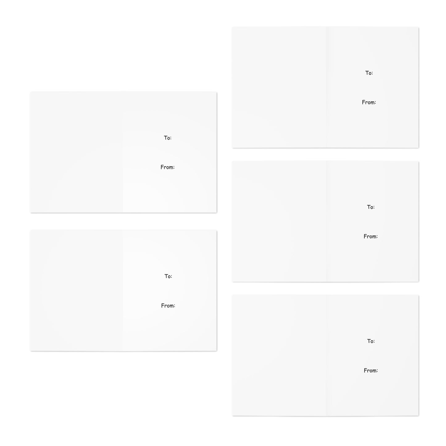 Enzo Greeting Cards (5 Pack)