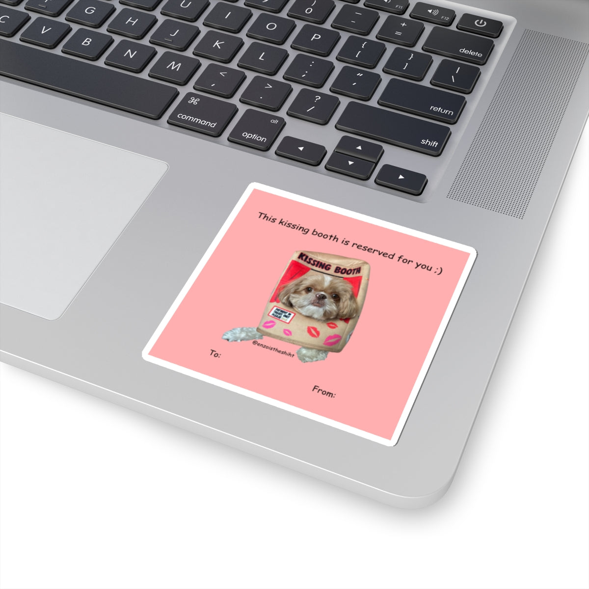 Kissing Booth Sticker