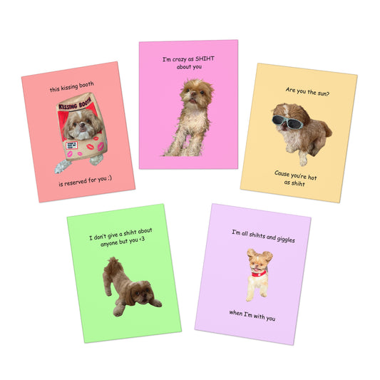 Enzo Greeting Cards (5 pack)