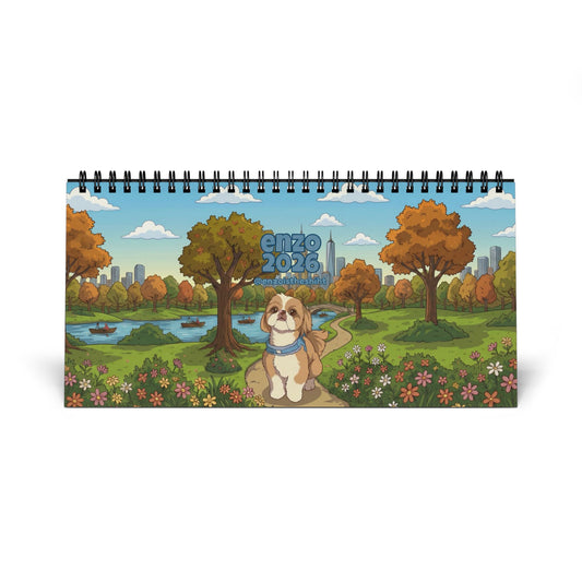 2026 Enzo Desktop Photo Calendar