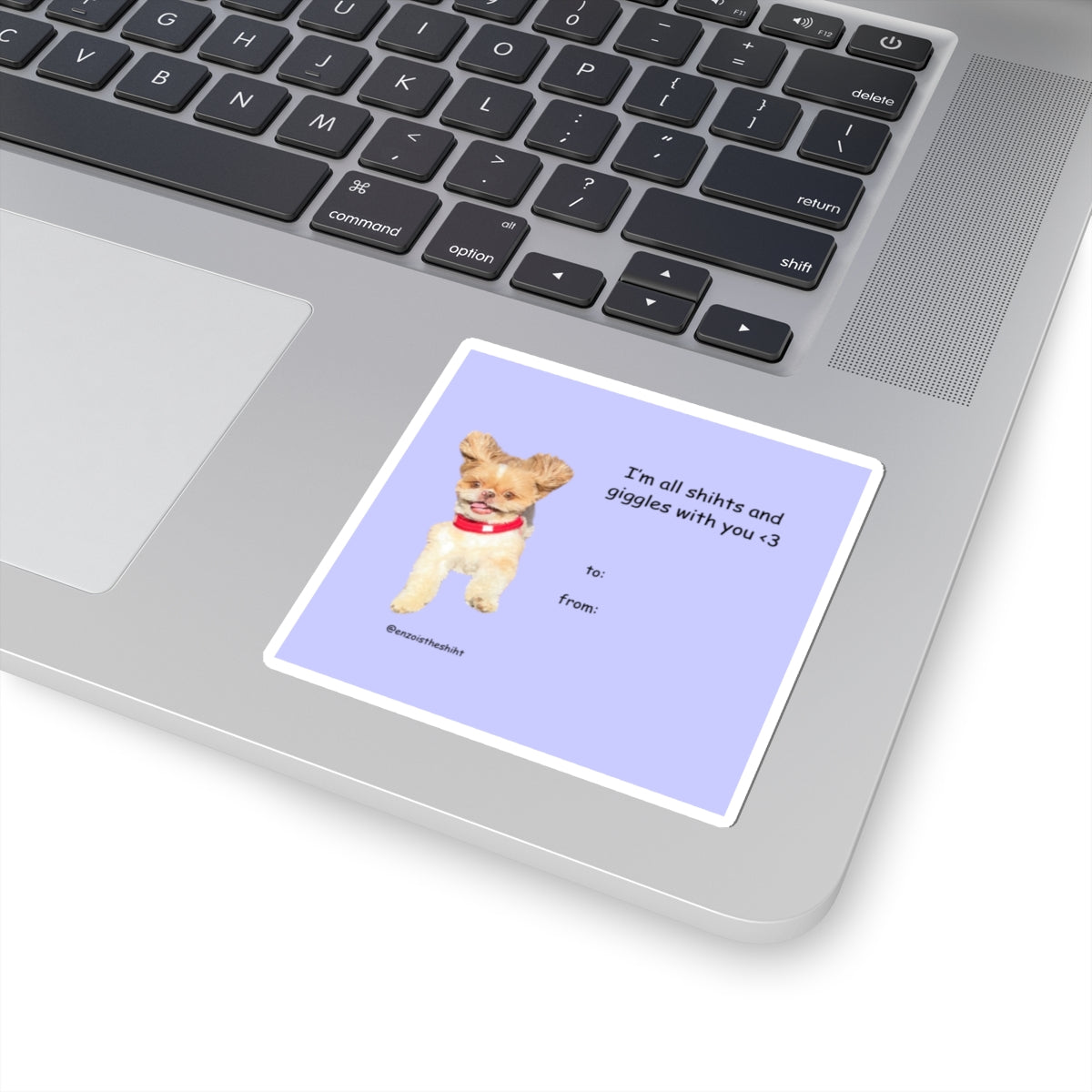 Shihts and Giggles Sticker