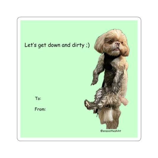 Down and Dirty Sticker